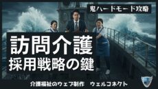 訪問介護採用戦略の鍵、鬼ハードモードを攻略せよ